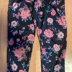 AE High Waisted Floral Pants
